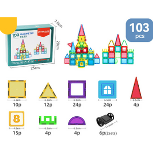 MagnaTiles™ | Magnetische Bouwtegels