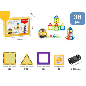 MagnaTiles™ | Magnetische Bouwtegels