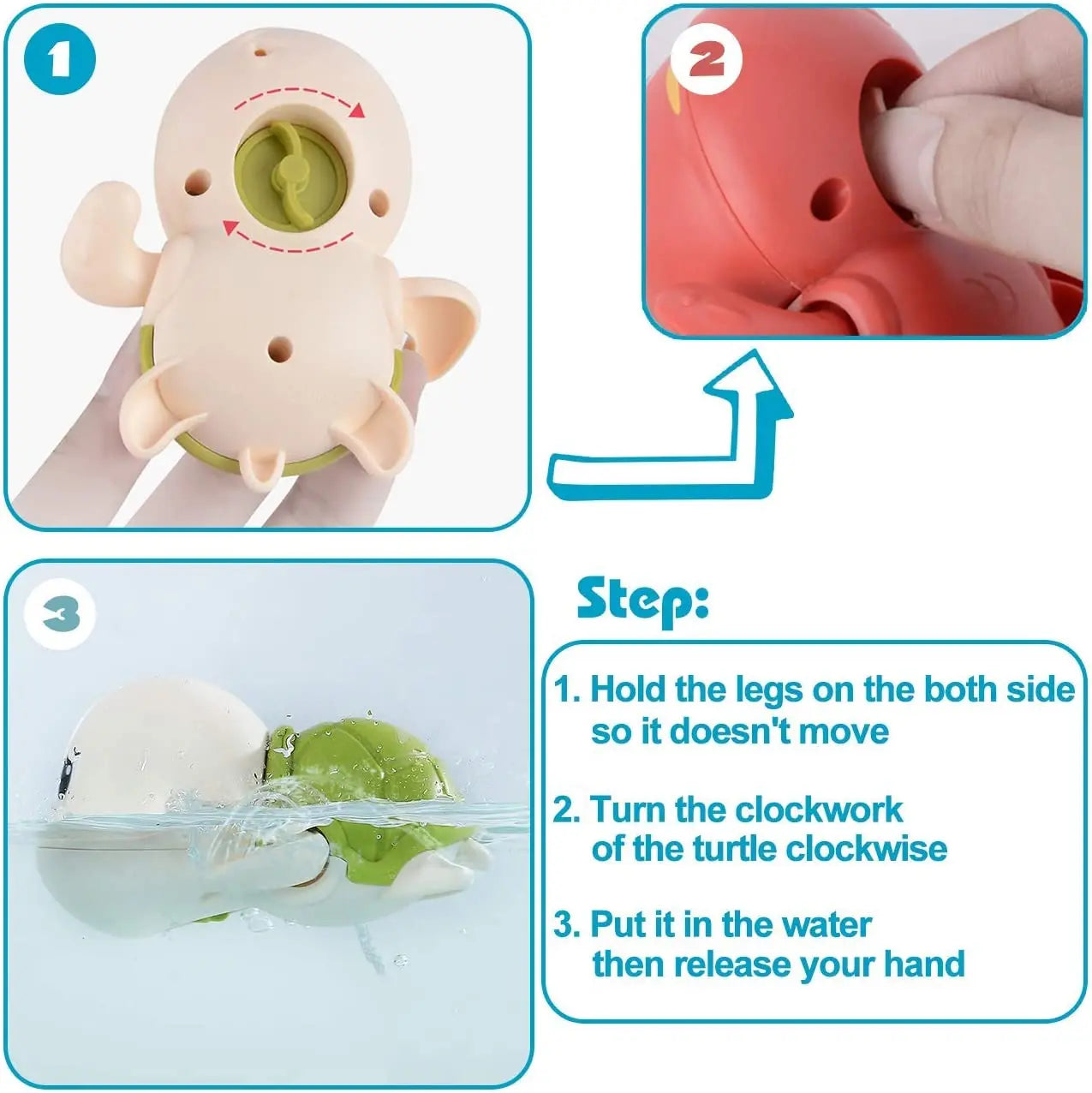 AquaTurtles™ | Baby Bad- en Zwemspeeltjes